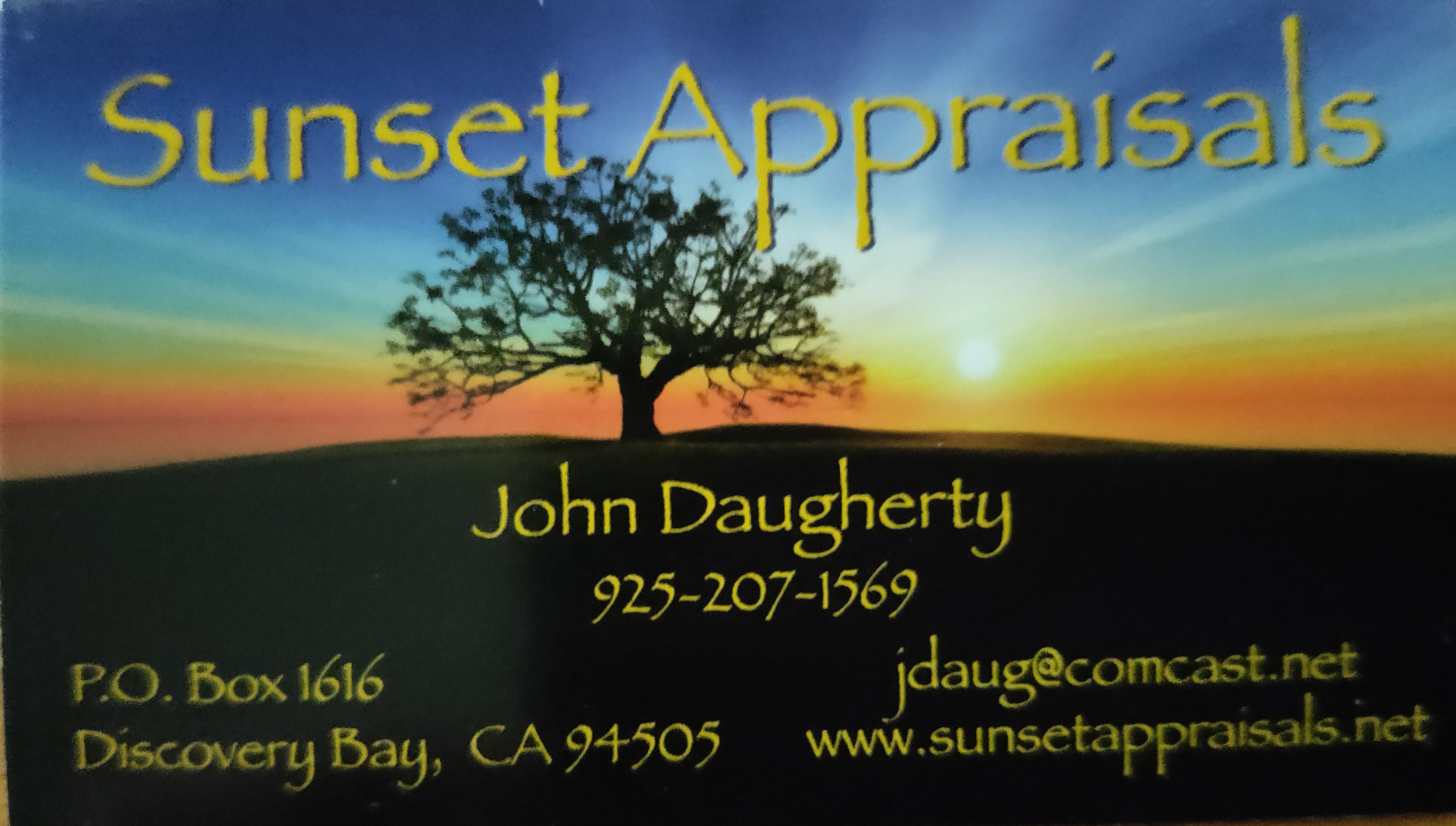 Sunset Appraisals Logo